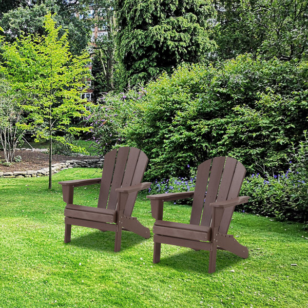 Rosecliff Heights Azahel Plastic Adirondack Chair Wayfair